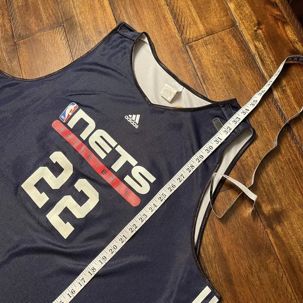 Nets Jersey Nets 2XL Tall Team Issued Anthony Morrow Basketball Adidas Jersey